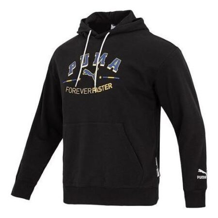 PUMA Team Graphic Hoodie 'Black' 622274-01