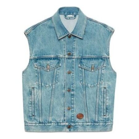 Gucci Stone-Bleached Denim Vest 'Blue Denim' 623944-XDA85-4452