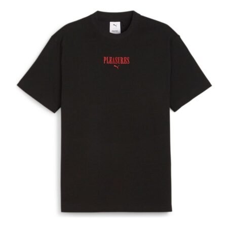 PUMA x Pleasures Graphic T-Shirt 'Black' 624096-01