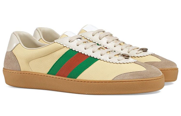 Gucci G74 Web Low 'Oatmeal' 624486-0PV20-9560 - Image 2