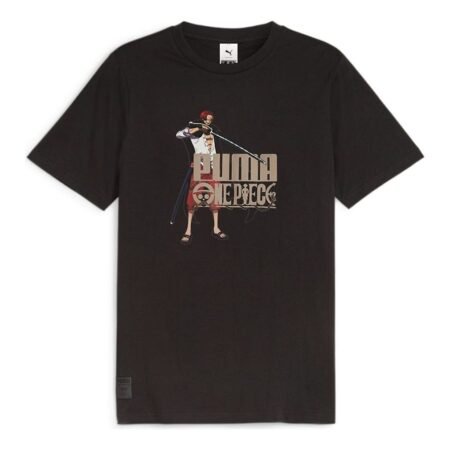PUMA x ONE PIECE Graphic T-shirt 'Black' 624665-01