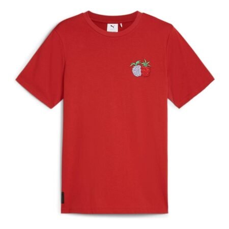 PUMA x ONE PIECE Graphic T-shirt 'Club Red' 624665-24