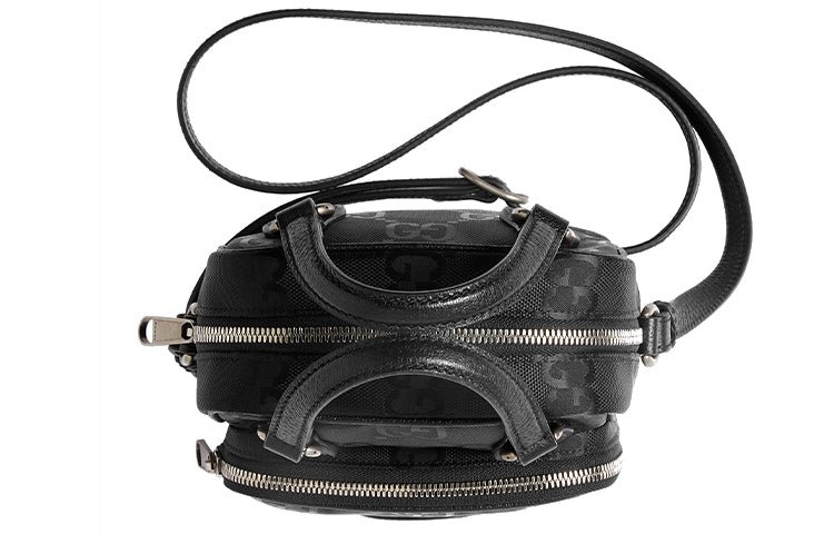 Gucci Off The Grid Series Bag Single-Shoulder Bag Men's Black 625850-H9HAN-1000 - Image 5