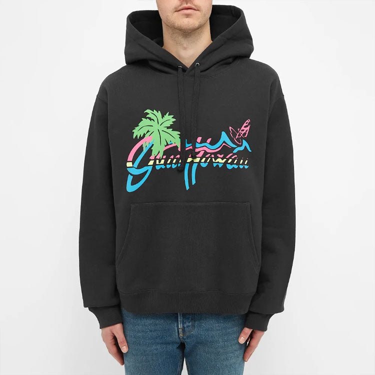 Gucci Hawaii Rainbow Print For Men Black 626989-XJCSP-1142 - Image 2