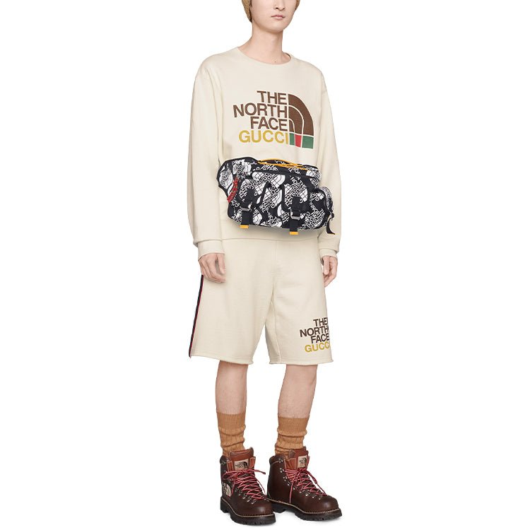 Gucci x THE NORTH FACE Cotton Sweatshirt 'Ivory' 626990-XJDCM-9756 - Image 3