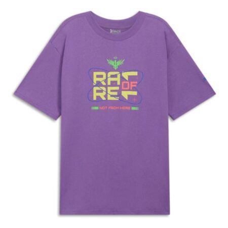 PUMA x Melo Spark Basketball T-shirt 'Purple' 627742-02
