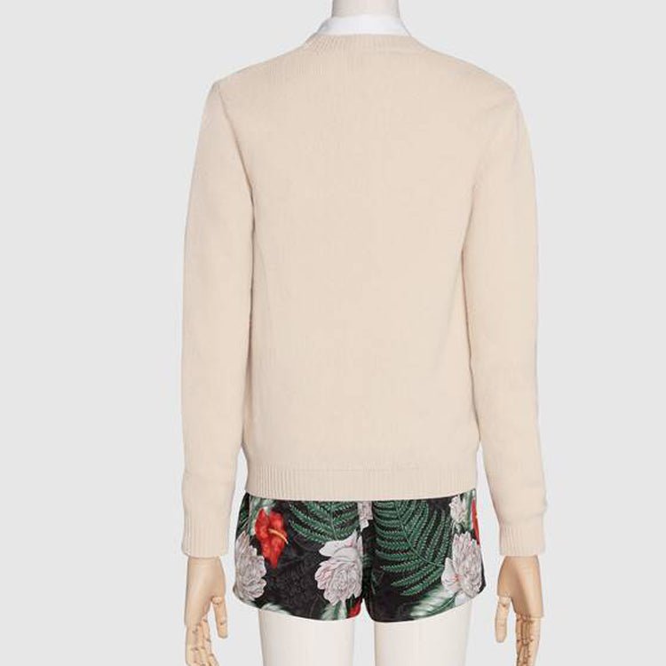 (WMNS) Gucci CHERRY Intarsia Wool Ivory 629127-XKBHI-9275 - Image 5