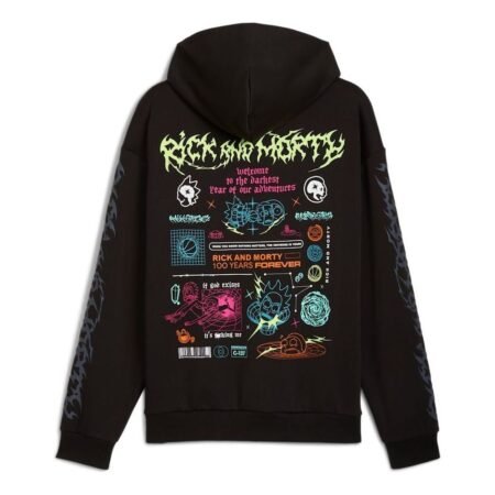 PUMA x RICK AND MORTY Hoodie 'PUMA Black' 633094-01