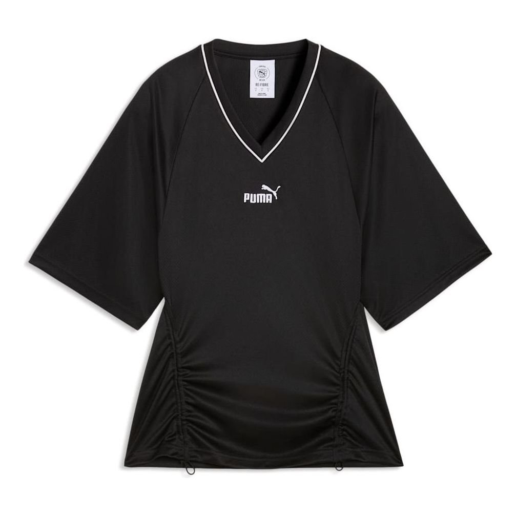 (WMNS) PUMA Future.Puma.Archive Slim Soccer Jersey 'PUMA Black' 634624-01