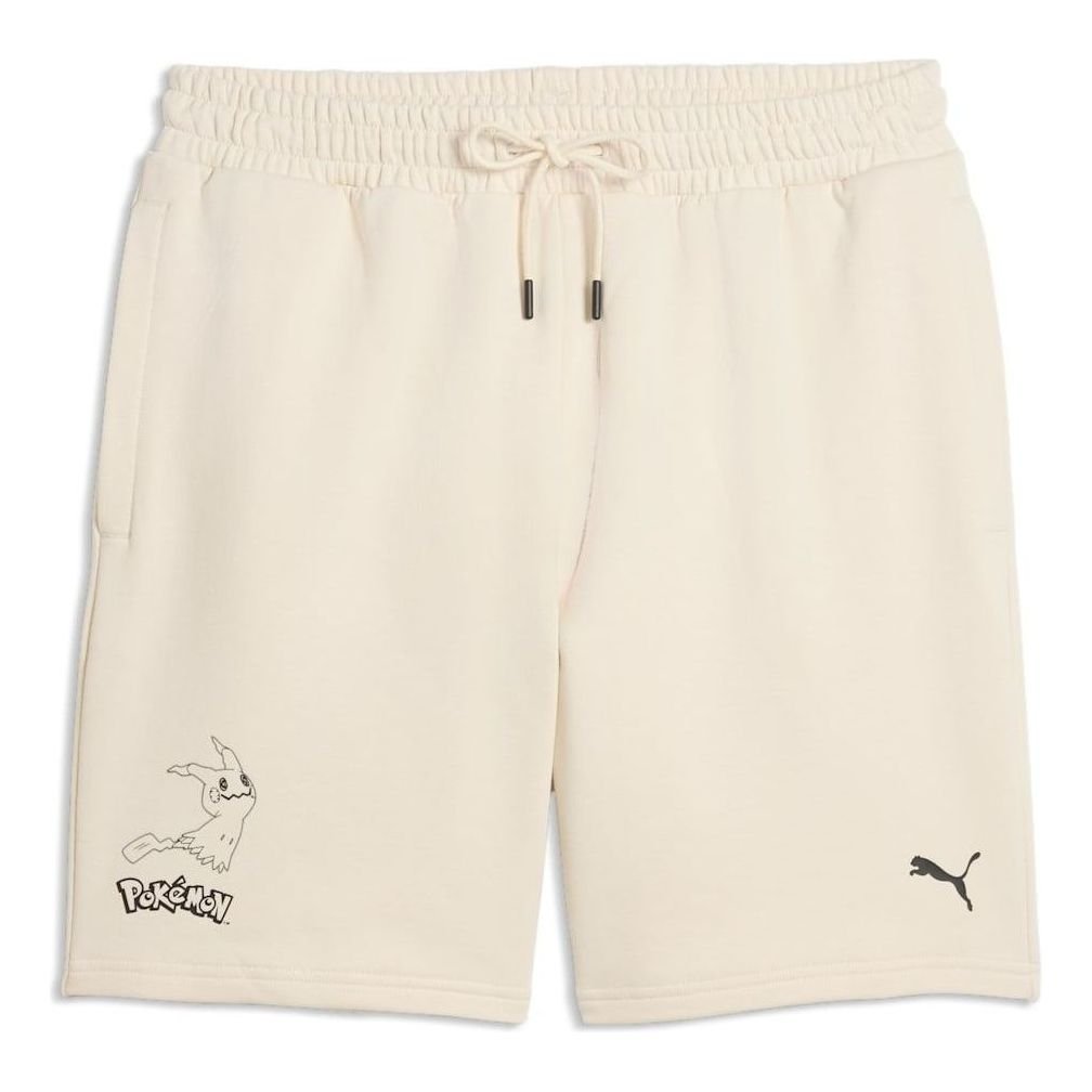 PUMA x Pokemon 7" Relaxed Shorts 'Alpine Snow' 634918-87