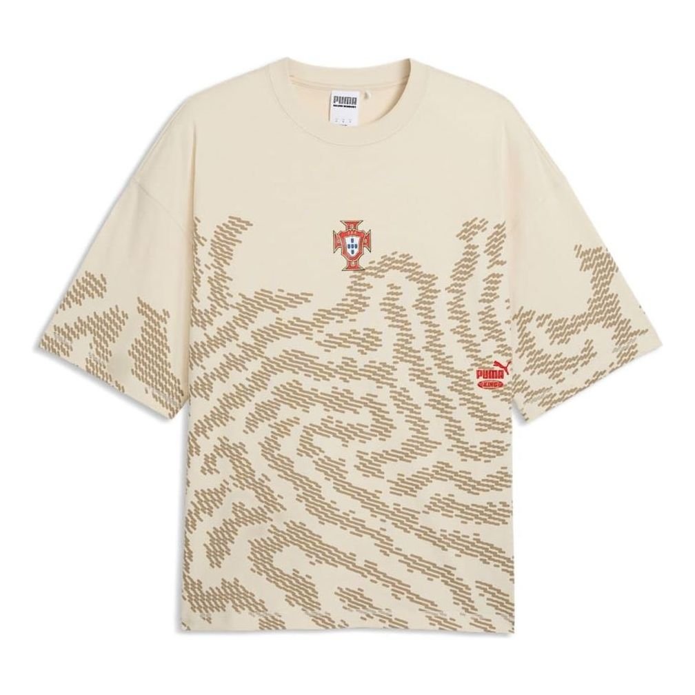 PUMA x PORTUGAL x SALEHE BEMBURY KING Oversized T-Shirt 'Alpine Snow' 635102-87