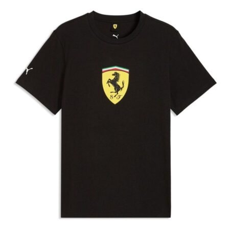 PUMA x Scuderia Ferrari Colored Shield T-Shirt 'PUMA Black' 635310-01