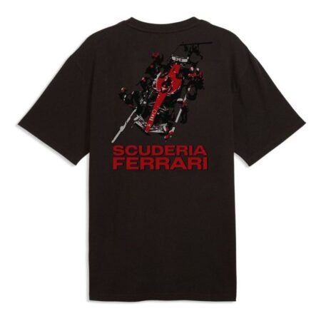 PUMA x Scuderia Ferrari Graphic T-Shirt 'PUMA Black' 637015-01