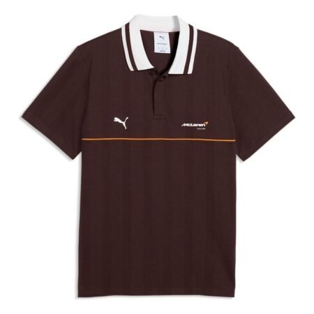 PUMA x McLAREN RACING Jacquard Polo 'Chocolate Fondue' 637876-05