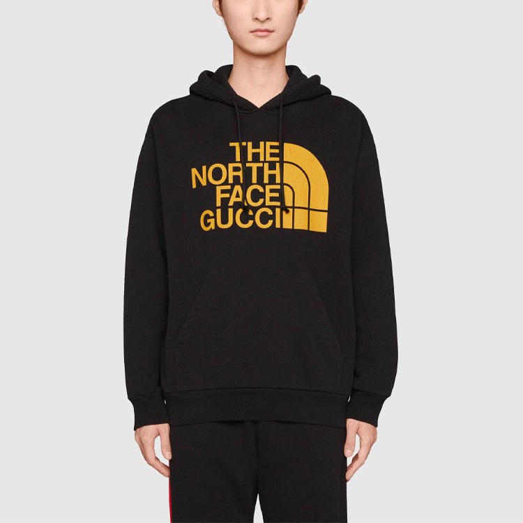 Gucci x THE NORTH FACE Crossover Printing Hoodies Pullover Long Sleeves 'Black' 651724-XJDCM-1131 - Image 4