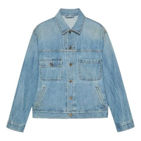 Gucci x Freya Hartas Animal Denim Jacket 'Blue' 655700-XDBNR-4452