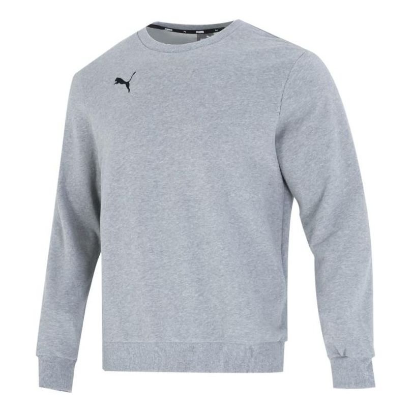 PUMA ESS Logo Crew Sweater 'Grey' 656933-33