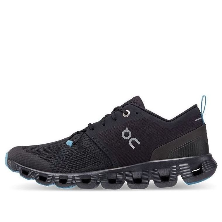 (WMNS) On Running Cloud X 3 Shift 'Black Niagara Blue' 66.98464