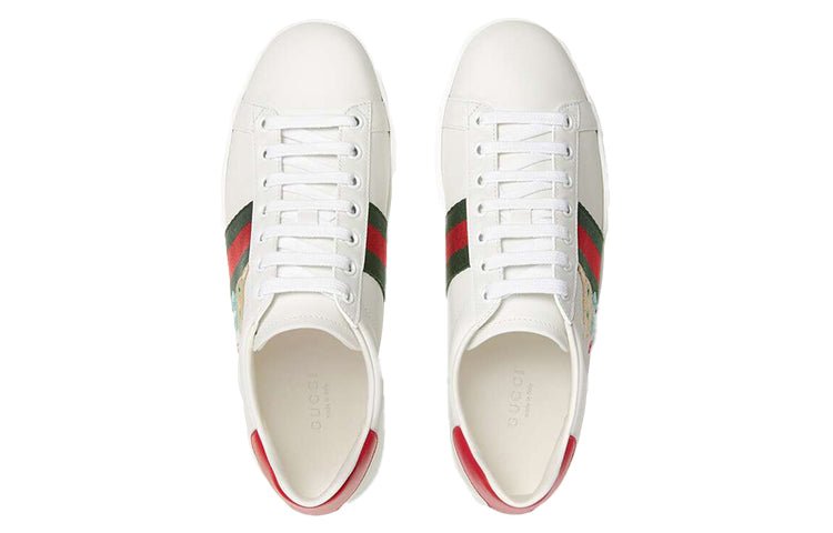 (WMNS) Gucci Ace Series CAT Embroidered Shoes/Sneakers White Red 664142-1XG60-9065 - Image 3