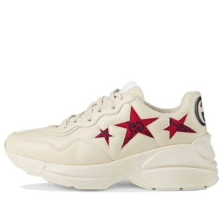 (WMNS) Gucci 520 Rhyton Star 'White Red' 664962-2SHC0-9560