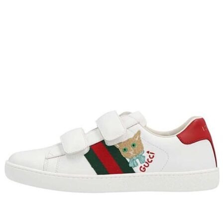 (WMNS) Gucci Ace 'Cat' 666370-CPWB0-9082