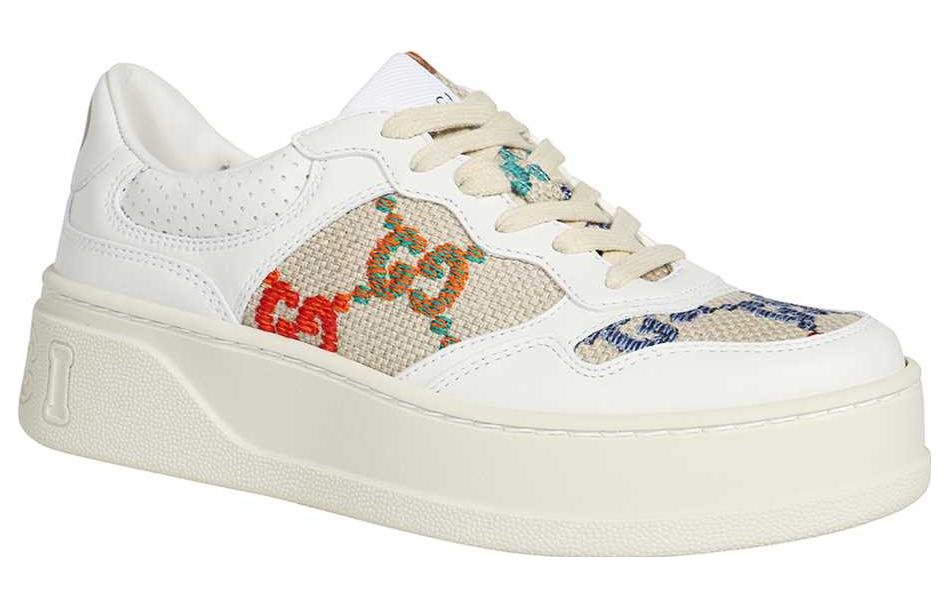 (WMNS) Gucci GG Sneaker 'Multicolor Embroidered' 670408-AABBW-9068 - Image 4