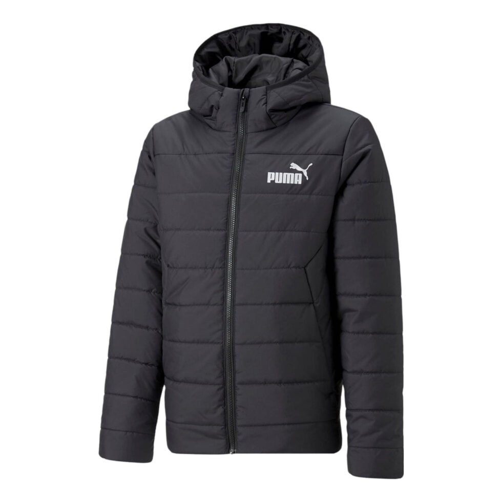 (GS) PUMA Essentials Padded Jacket Youth 'Black' 670559-01