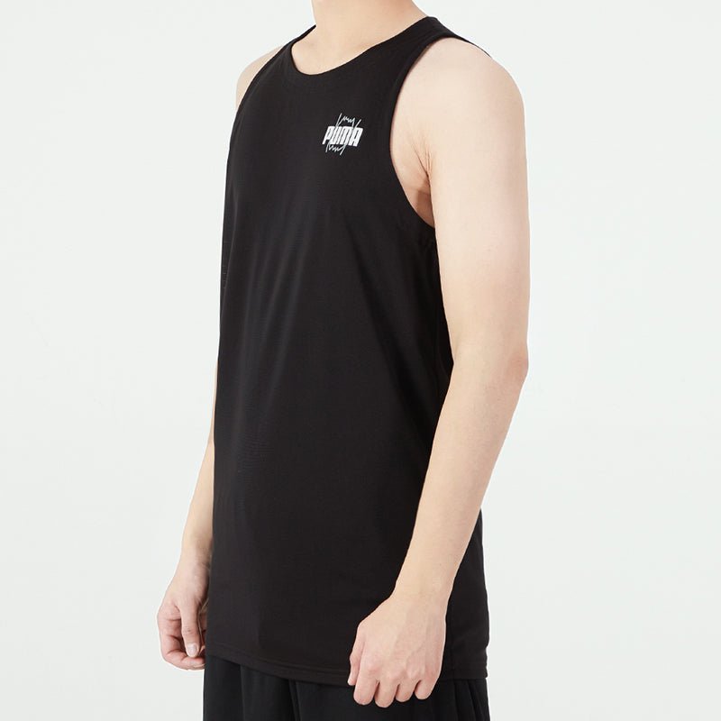 PUMA Behind the Back Tank 'Black' 670833-02 - Image 5