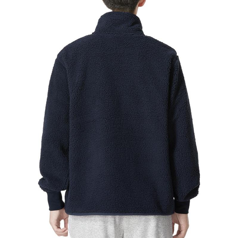 PUMA Relaxed Sherpa Jacket 'Navy' 673645-43 - Image 4