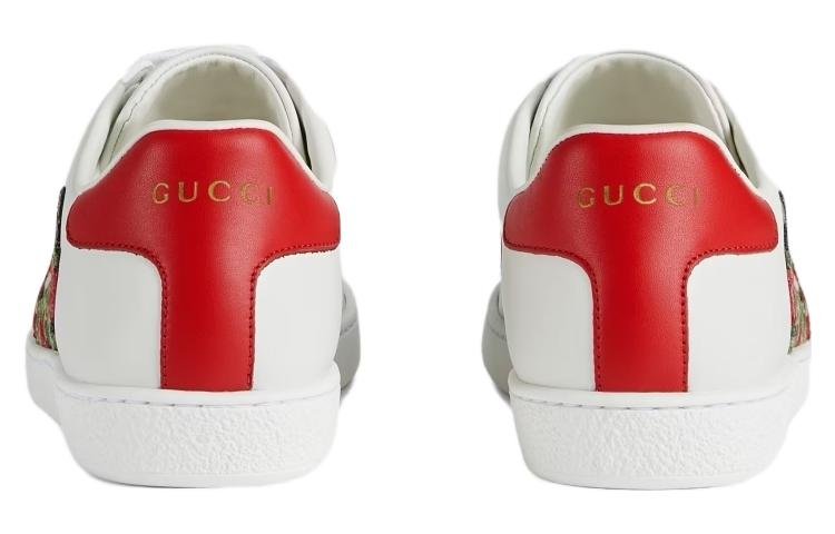 (WMNS) Gucci Ace 'Tiger Patch' 687620-0FI60-9080 - Image 5