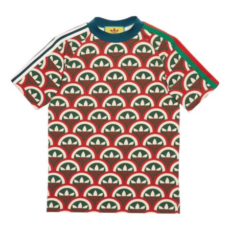 Gucci x adidas Trefoil T-shirt 'Red Green' 692114-XJEMK-6208