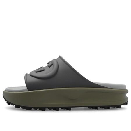 Gucci Interlocking G Slide 'Dark Grey Khaki' 692380-JF000-1126