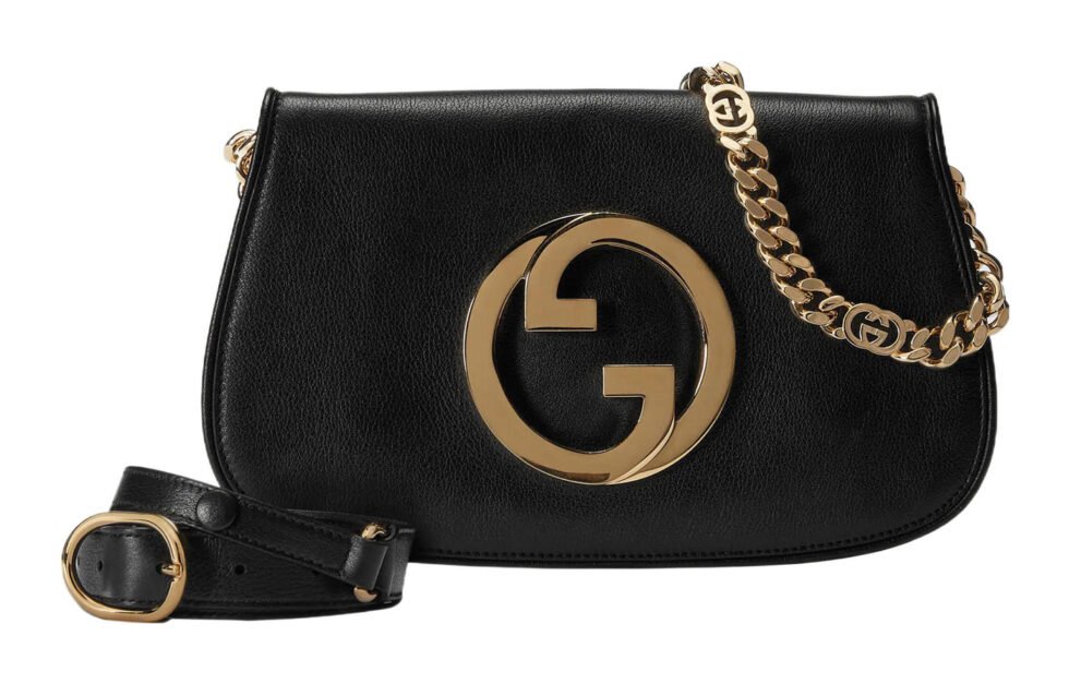 (WMNS) Gucci Blondie Shoulder Bag 'Black' 699268-UXX0G-1000 - Image 2