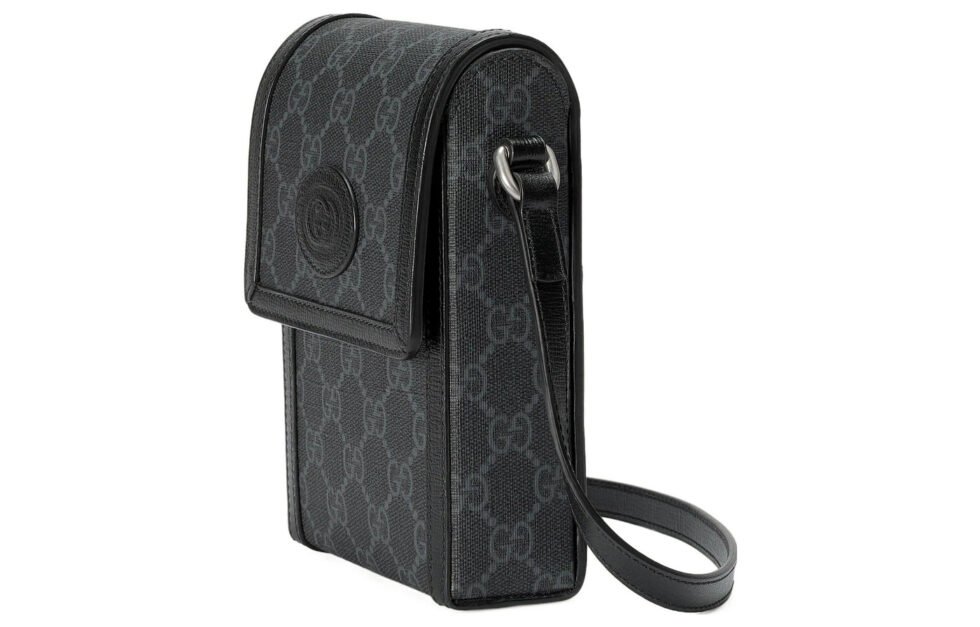 Gucci GG Supreme Mini Shoulder Bag 'Black' 699402-92TCF-1000 - Image 2