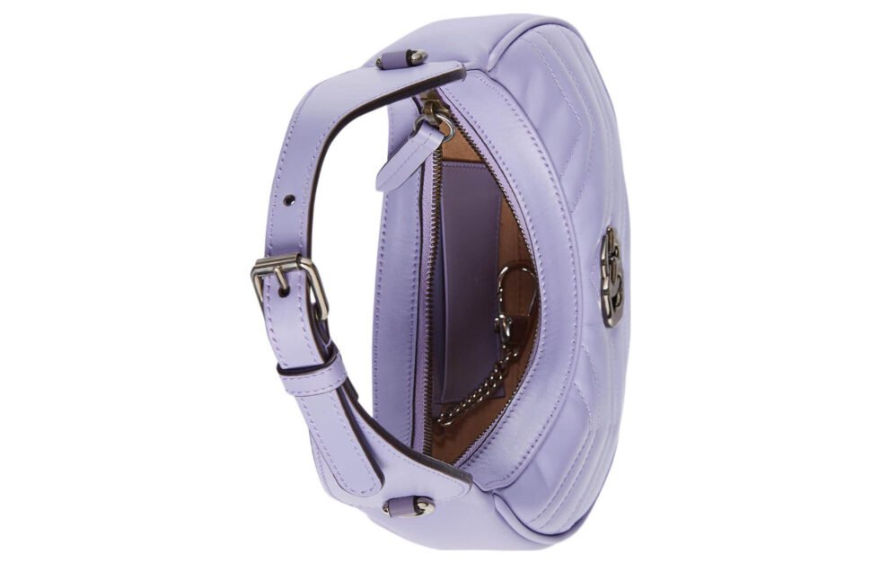 (WMNS) Gucci GG Marmont Mini Bag 'Lapis' 699514-DTD1P-5306 - Image 7