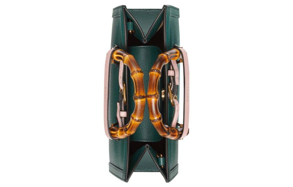 (WMNS) Gucci Diana Small Tote Bag 'Dark Green' 702721-U3ZDT-3670 - Image 7