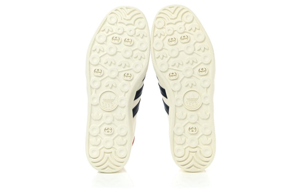 (WMNS) adidas x Gucci Gazelle 'White Navy' 707861-UTT10-9060 - Image 5