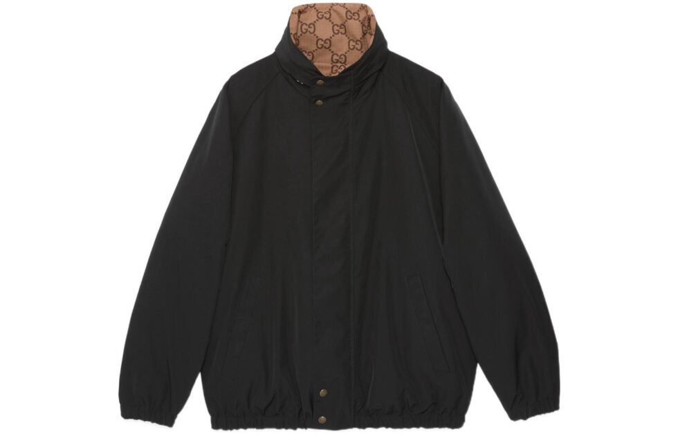 Gucci Reversible GG Canvas Jacket 'Black' 722511-ZALX2-1043 - Image 2