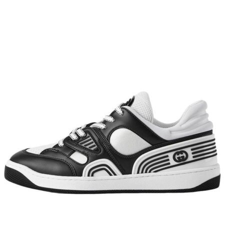 (WMNS) Gucci Basket Demetra Sneaker 'White Black' 722777-2SH80-1064