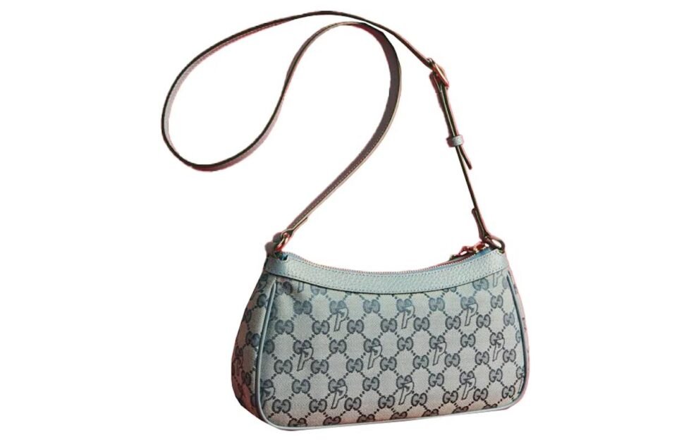 (WMNS) Gucci GG-P Canvas Half-Moon Mini Bag x Palace 723737-FAA1B-4911 - Image 2