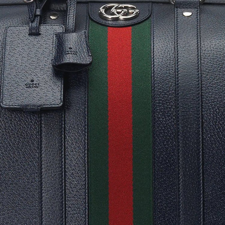 Gucci Savoy Large Duffle Bag 'Dark Blue' 724612-AABUE-4951 - Image 8