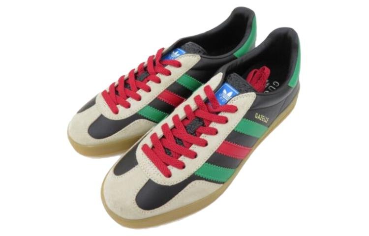 (WMNS) adidas x Gucci Gazelle 'Black Green Red' 726488-AAA43-9549 - Image 3