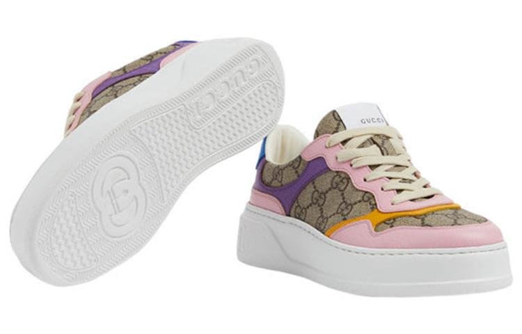 (WMNS) Gucci GG Sneaker 'Beige Multi Monogram' 726850-FABAW-9785 - Image 4
