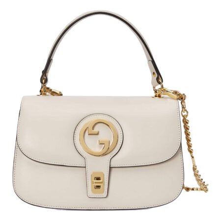(WMNS) Gucci Blondie Small Top Handle Bag 'White' 735101-UXX0G-9022