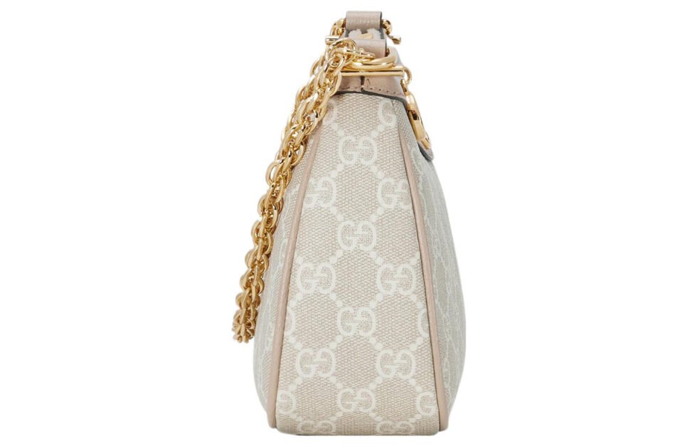 (WMNS) Gucci Ophidia GG Small Handbag 'Beige White' 735132-UULAG-9682 - Image 5