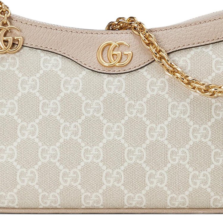 (WMNS) Gucci Ophidia GG Small Handbag 'Beige White' 735132-UULAG-9682 - Image 10
