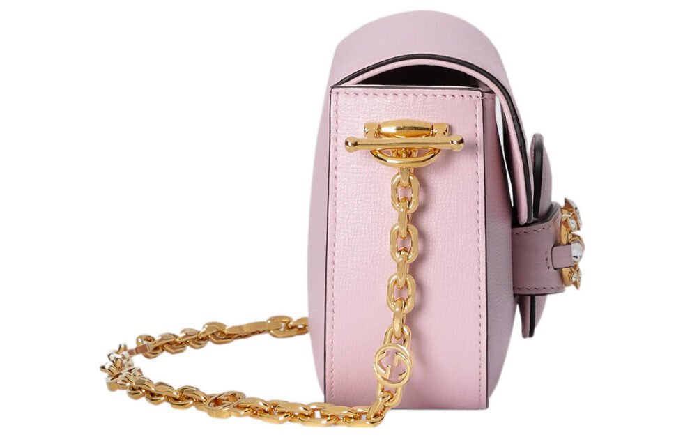 (WMNS) Gucci Horsebit 1955 Small Shoulder Bag 'Pink' 735178-AACPL-5941 - Image 4