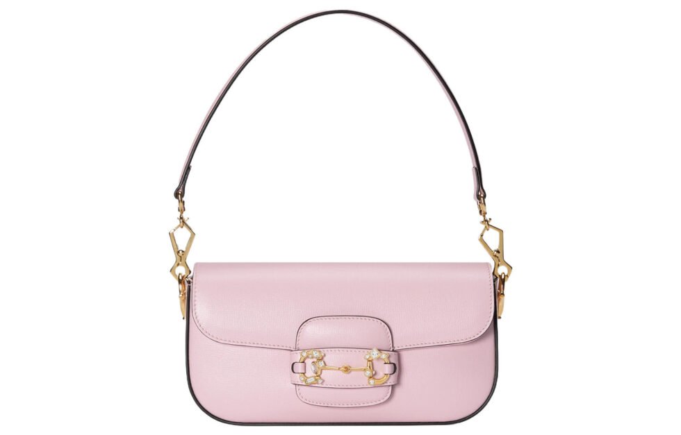 (WMNS) Gucci Horsebit 1955 Small Shoulder Bag 'Pink' 735178-AACPL-5941 - Image 8