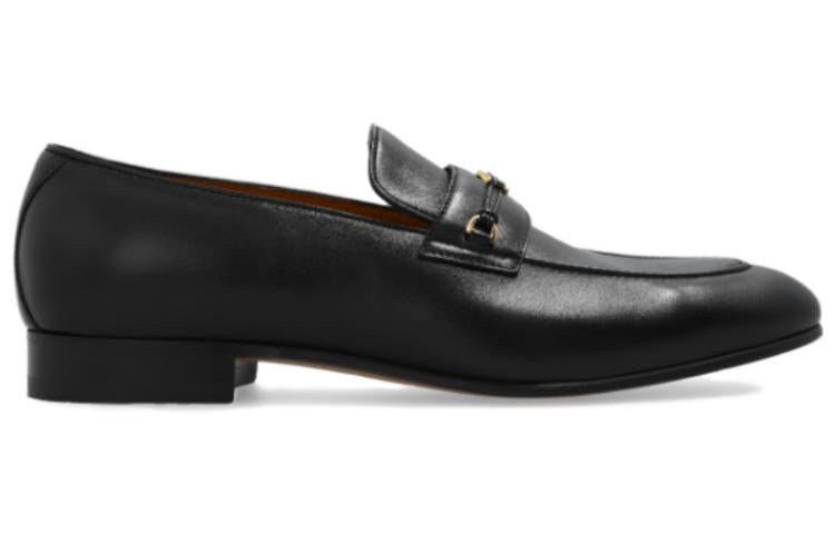 Gucci Loafer with Interlocking G 'Black Leather' 738468-AABUV-1000 - Image 3