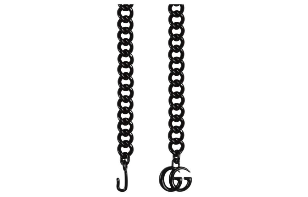 (WMNS) Gucci GG Marmont Belt Bag 'Black' 739599-UM8KV-1000 - Image 11